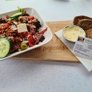 Salade met Carpaccio